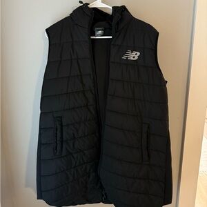New Balance Quilted Black Vest